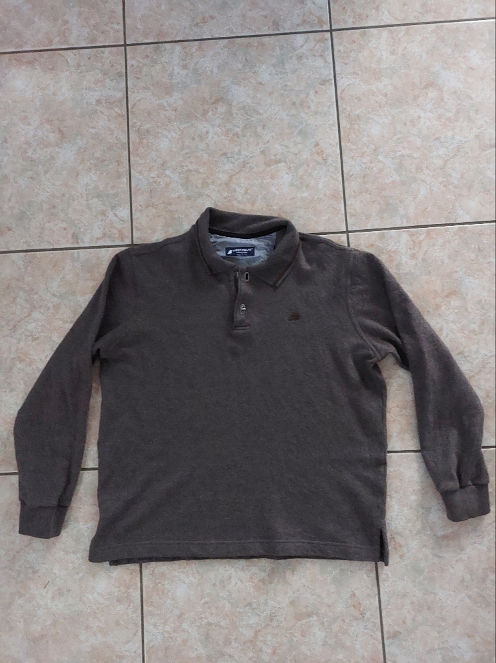 Green Coast Brown Men's Merino Wool Sweater